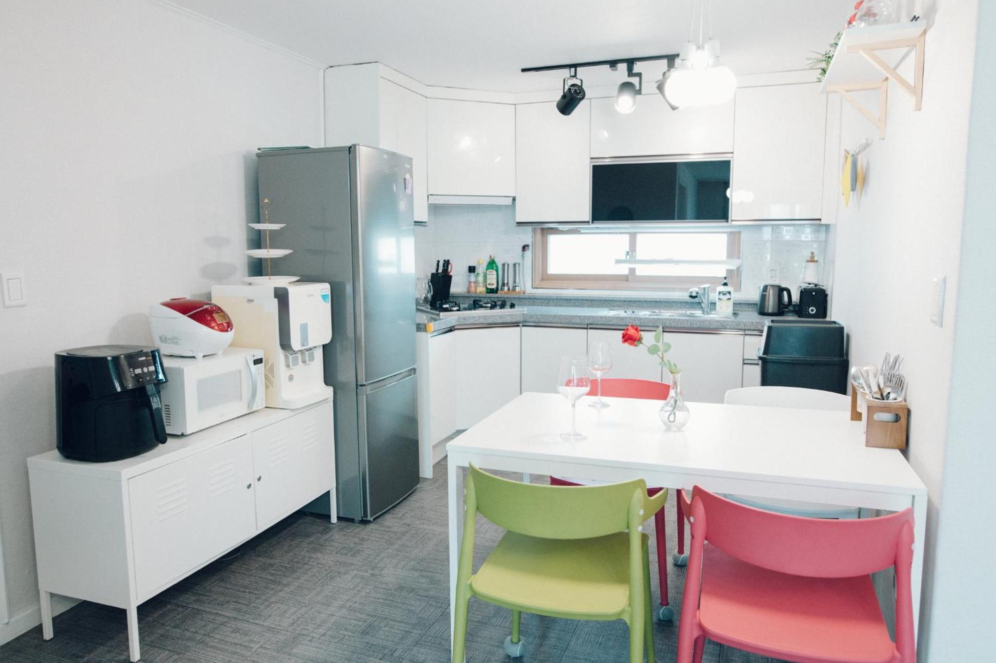Appartamento For Family Group, 4Min To Seoul Station Esterno foto